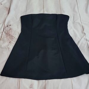 Miscreants Little Black Mini Dress size 16 Made in London Cupid Cocktail Dress